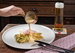 Spargelwochen in der Stiegl-Brauwelt