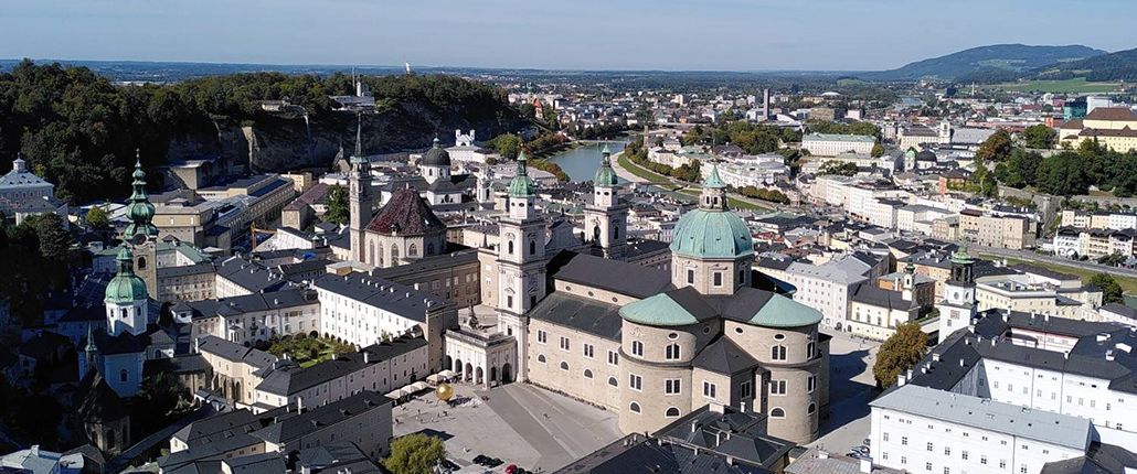 View over Salzburg City